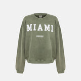 HAZE SWEATSHIRT IN SAGE GREEN