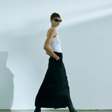 ALEXI LONG SKIRT IN BLACK