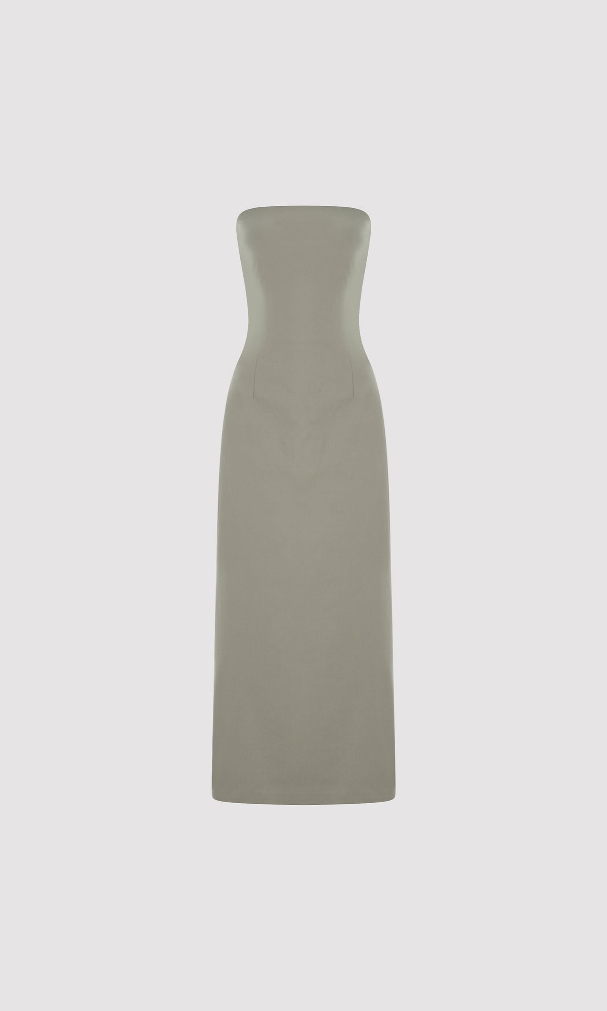 HELENE LONG DRESS IN SAGE GREEN